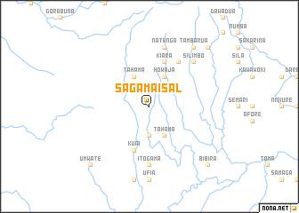 map of Sagamaisal