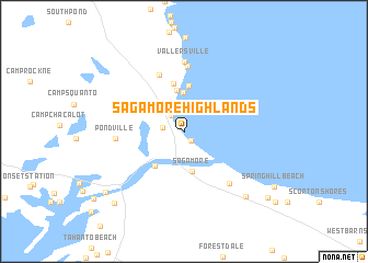 map of Sagamore Highlands