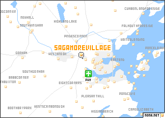 map of Sagamore Village