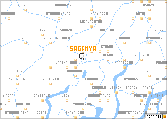 map of Sagamya