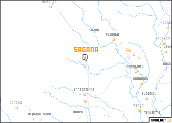 map of Sagana