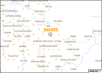 map of Sagang