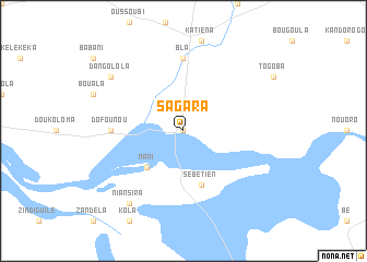 map of Sagara