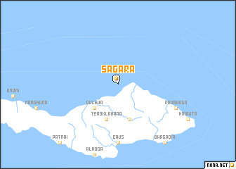 map of Sagara