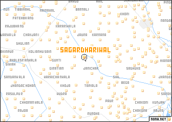 map of Sāgar Dhārīwāl