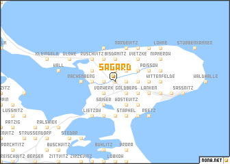 map of Sagard