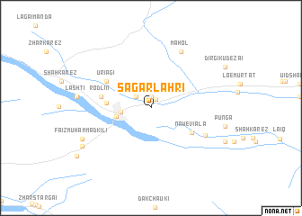 map of Sāgar Lahri