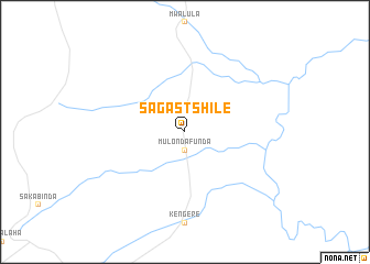 map of Sagastshile