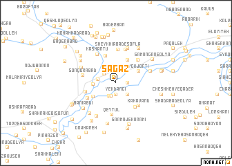 map of Sagāz