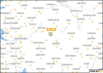 map of Saga