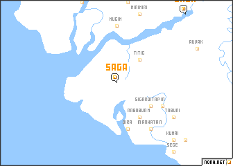 map of Saga