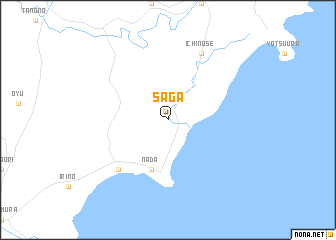 map of Saga