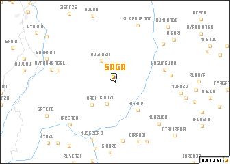 map of Saga