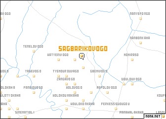 map of Sagbarikovogo