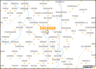 map of Sagbawa