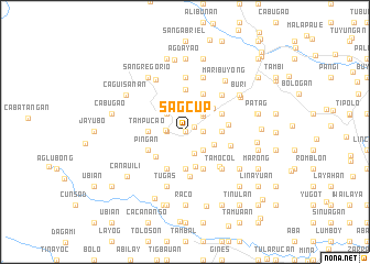 map of Sagcup