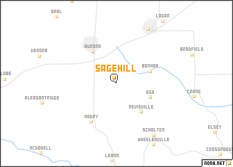 map of Sage Hill