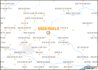 map of Sägemühle