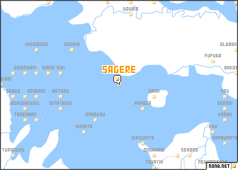 map of Sagere