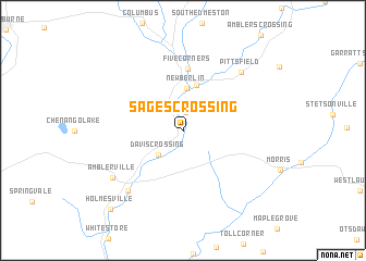 map of Sages Crossing