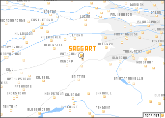 map of Saggart