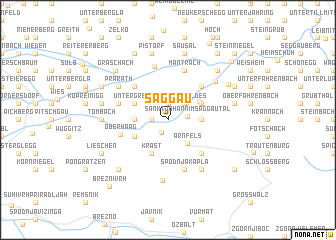 map of Saggau