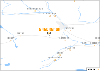 map of Saggrenda