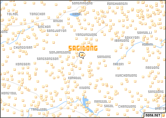 map of Sagi-dong