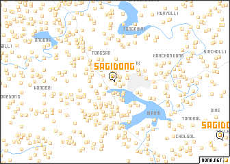 map of Sagi-dong