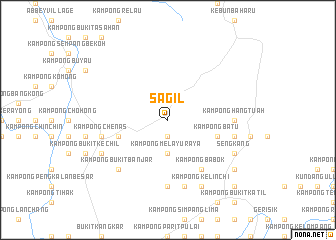 map of Sagil