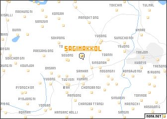 map of Sagimakkol
