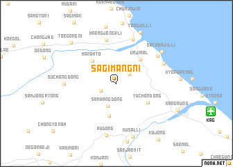 map of Sagimang-ni