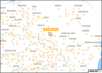 map of Sagipur