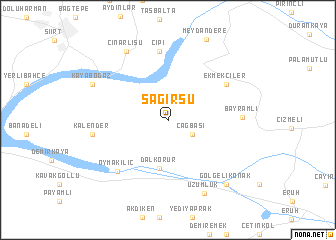 map of Sağırsu