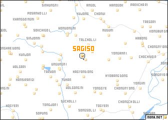 map of Sagiso