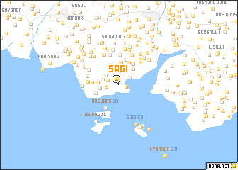 map of Sagi