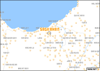 map of Sagkahan