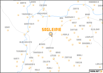 map of Sagleipie