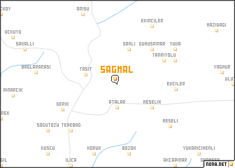 map of Sağmal