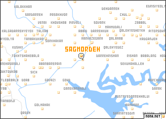 map of Sag Mordeh