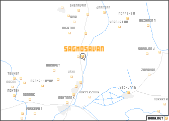 map of Sagmosavan