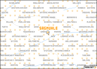 map of Sägmühle