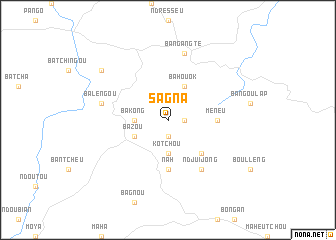 map of Sagna