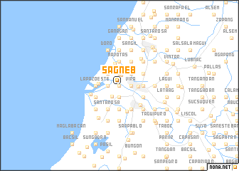 map of Sagneb