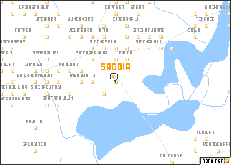 map of Sagoià