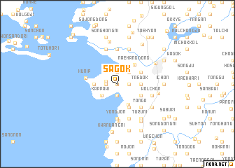 map of Sagok