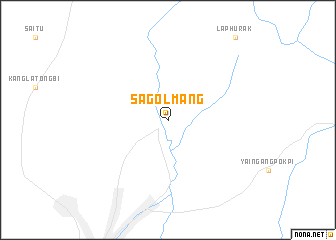 map of Sagolmang