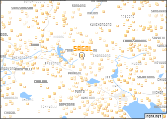 map of Sa-gol