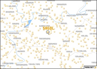 map of Sa-gol