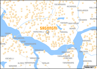 map of Sagong-ni